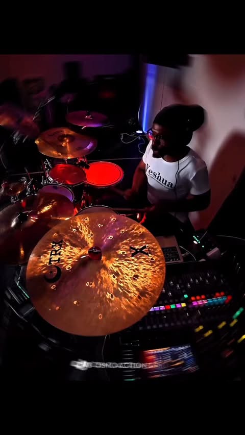 Instagram post by @jayysoglizzy for Vic Firth. Caption reads: Never knew the arthur theme song could be this fun....