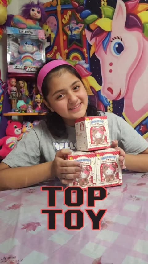 Instagram post by @therainbowfamilyfun for TOPTOY. Caption reads: [...] Series Blind Box is now available at....