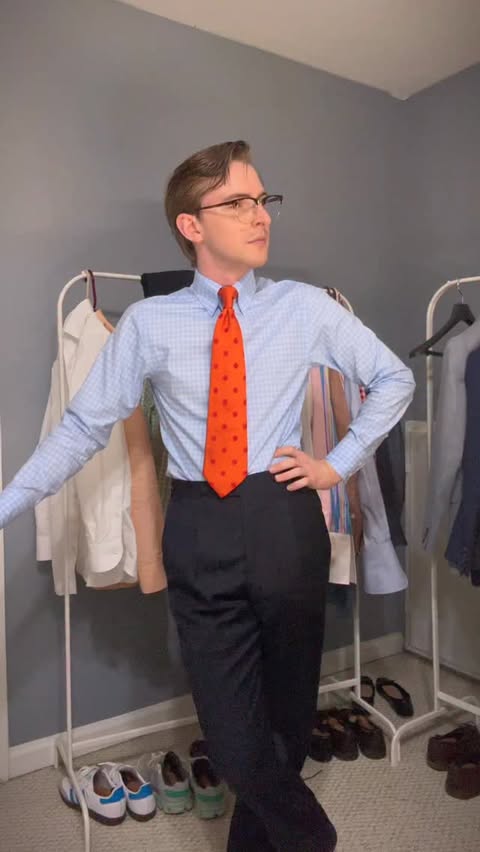 Instagram post by @nathaniel.donahue.bespoke for Proper Cloth. Caption reads: [...] fun outfit to put together. Thanks to....