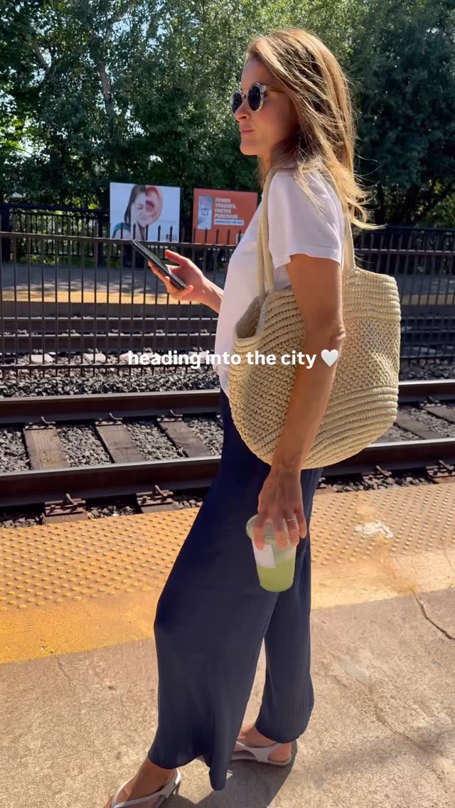 Instagram post by @all_themoments for Haven Well Within. Caption reads: The kind of pants you pull on and never want to....