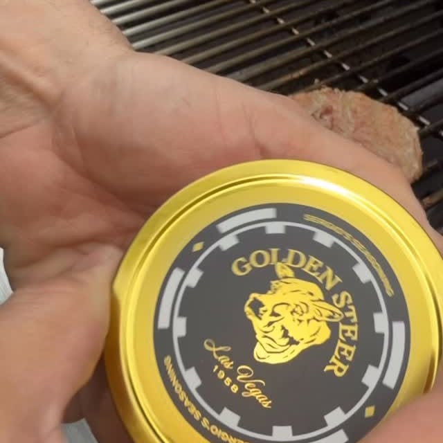 Instagram post by @peedi_c for Golden Steer. Caption reads: 🍔 @goldensteer . . . #ad #sponsored.
