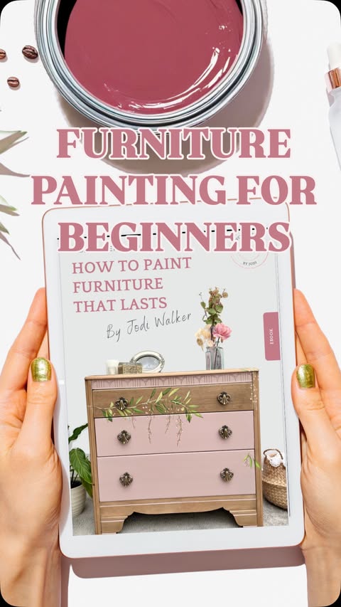 Instagram post by @frogtapeuk for Fusion Mineral Paint. Caption reads: 📖 🎉 AVAILABLE NOW🎉 📖 My Beginners Guide on....