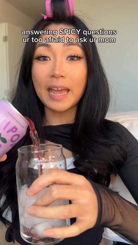 Instagram post by @charlizeechiu for LAWLESS Beauty. Caption reads: SPICY TMI GIRL TALK I wish I knew when I was in....