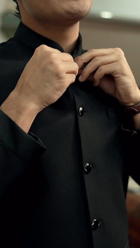 Instagram post by @jayeshjummani for WILD STONE. Caption reads: The outfit sets the mood, but the scent tells the....