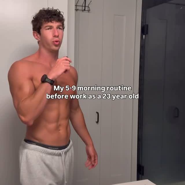 Instagram post by @chasesdayinthelife for DICK'S Sporting Goods. Caption reads: Season 3, Episode 32: my 5 to 9 morning routine as....