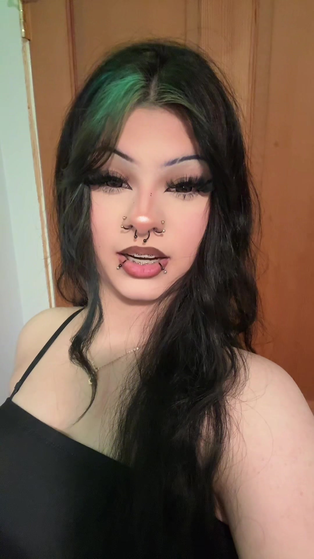 TikTok post by @youmadsornah for Eyemoody. Caption reads: #ilovemybf #mexican #alternative #socal #eyemoody....