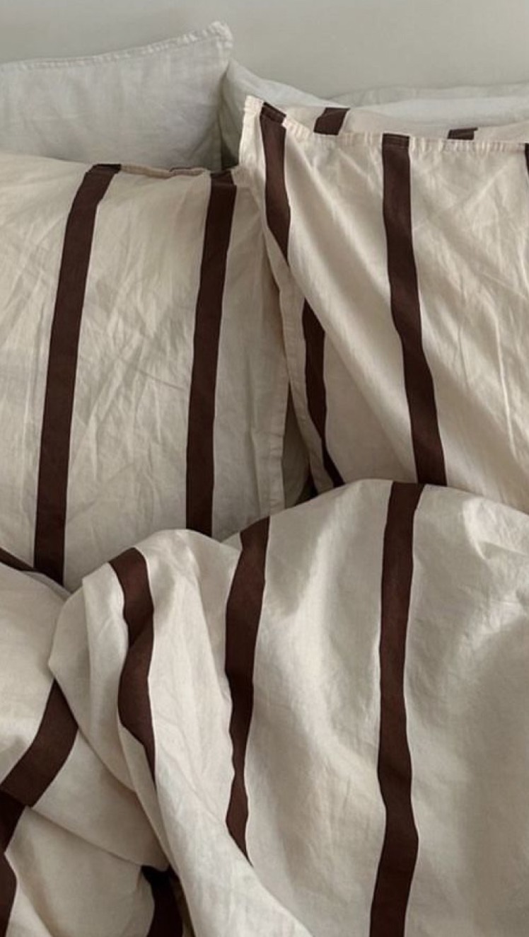 Instagram post by @rose.kwon for Sheet Society. Caption reads: We finally found bedding that ticked every box....