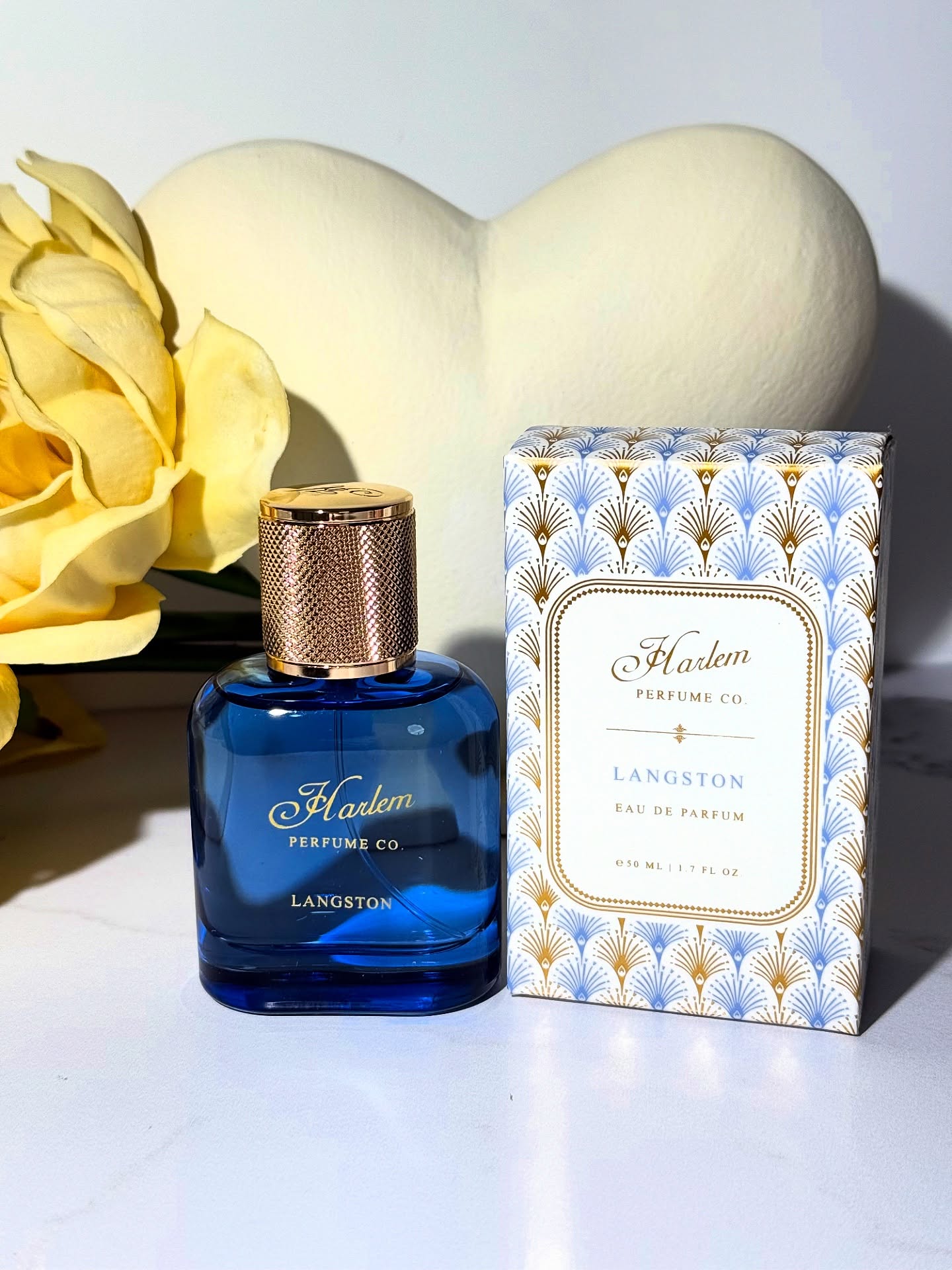 Instagram post by @becksamples101 for Beautytap. Caption reads: Langston from Harlem Perfume Co. doesn’t shout. It....
