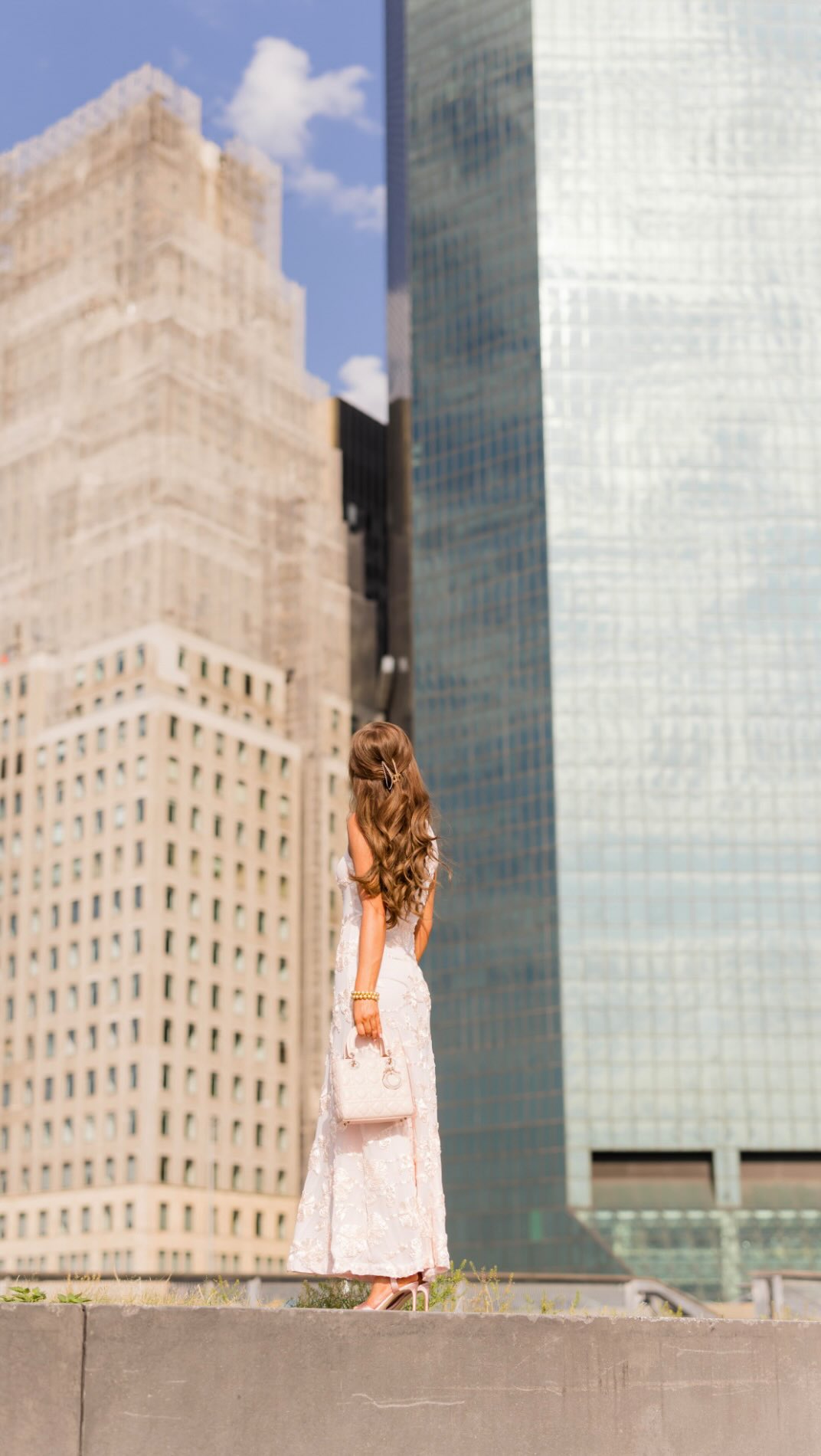 Instagram post by @thelaurennorris for Sally Hansen. Caption reads: #AD Just a girl on a mission for the perfect milky....