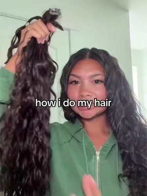 TikTok post by @turboweezy for Goo Goo Hair. Caption reads: [...] Shown in real time bc its so fast 🤩 @Goo....