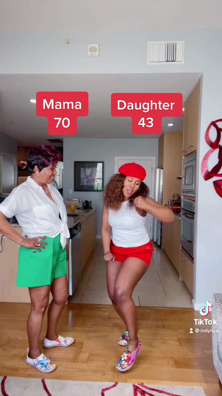 TikTok post by @indyrica for UIN Footwear. Caption reads: Make her day with the best comfort footwear!  Use....