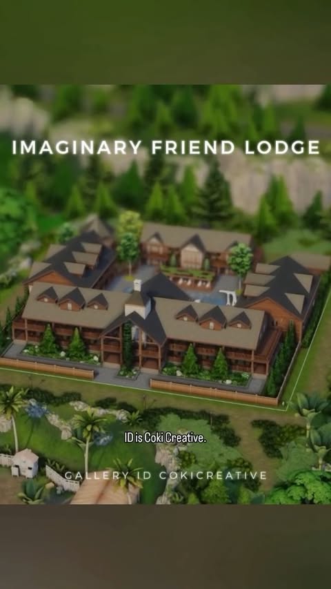 Instagram post by @coki.creative for The Sims. Caption reads: [...] game and Adventure Awaits only!
.
Game:....