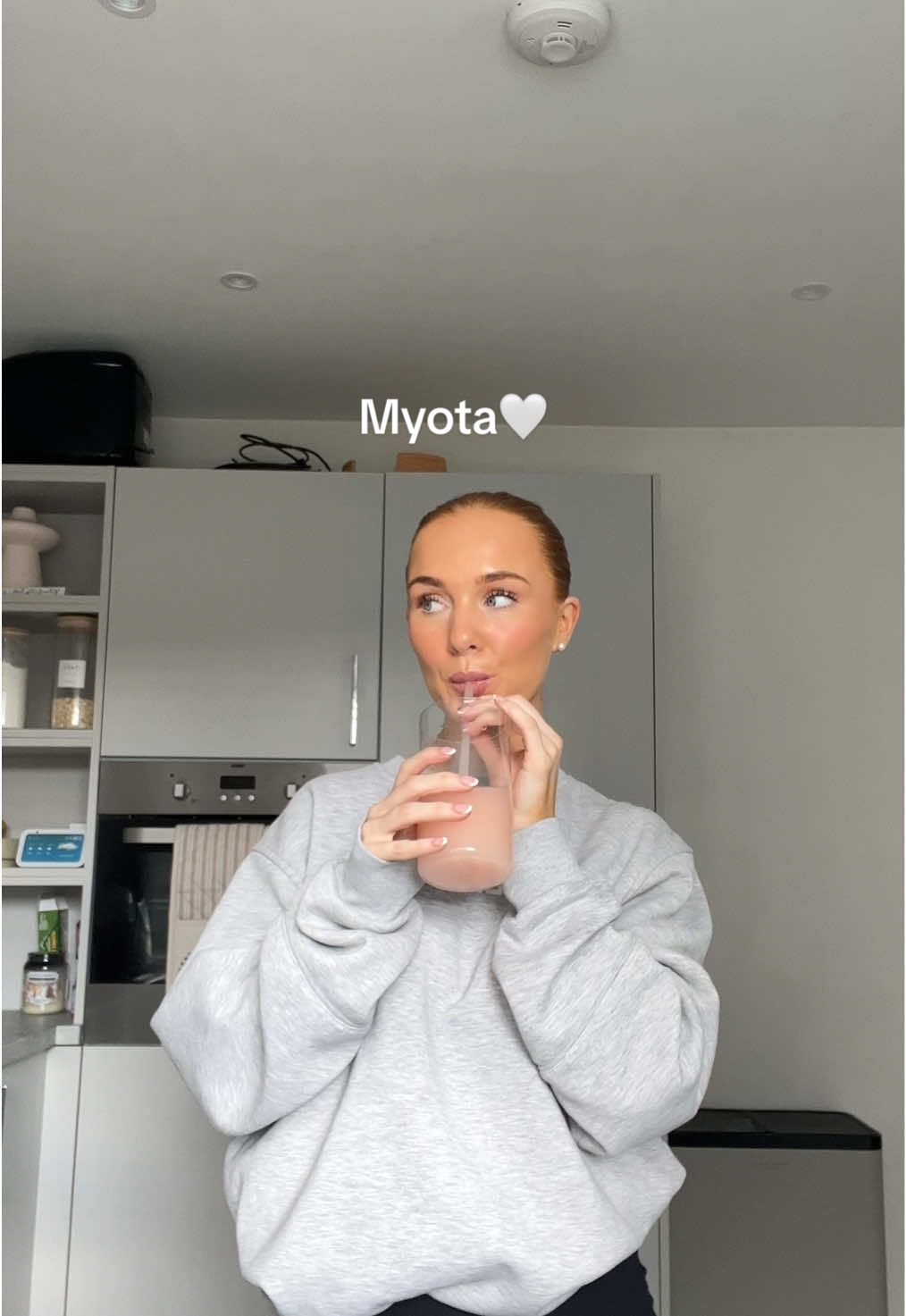 TikTok post by @connietudor for Myota. Caption reads: [...] for 20% off your first order 🤍 @myota ad ....