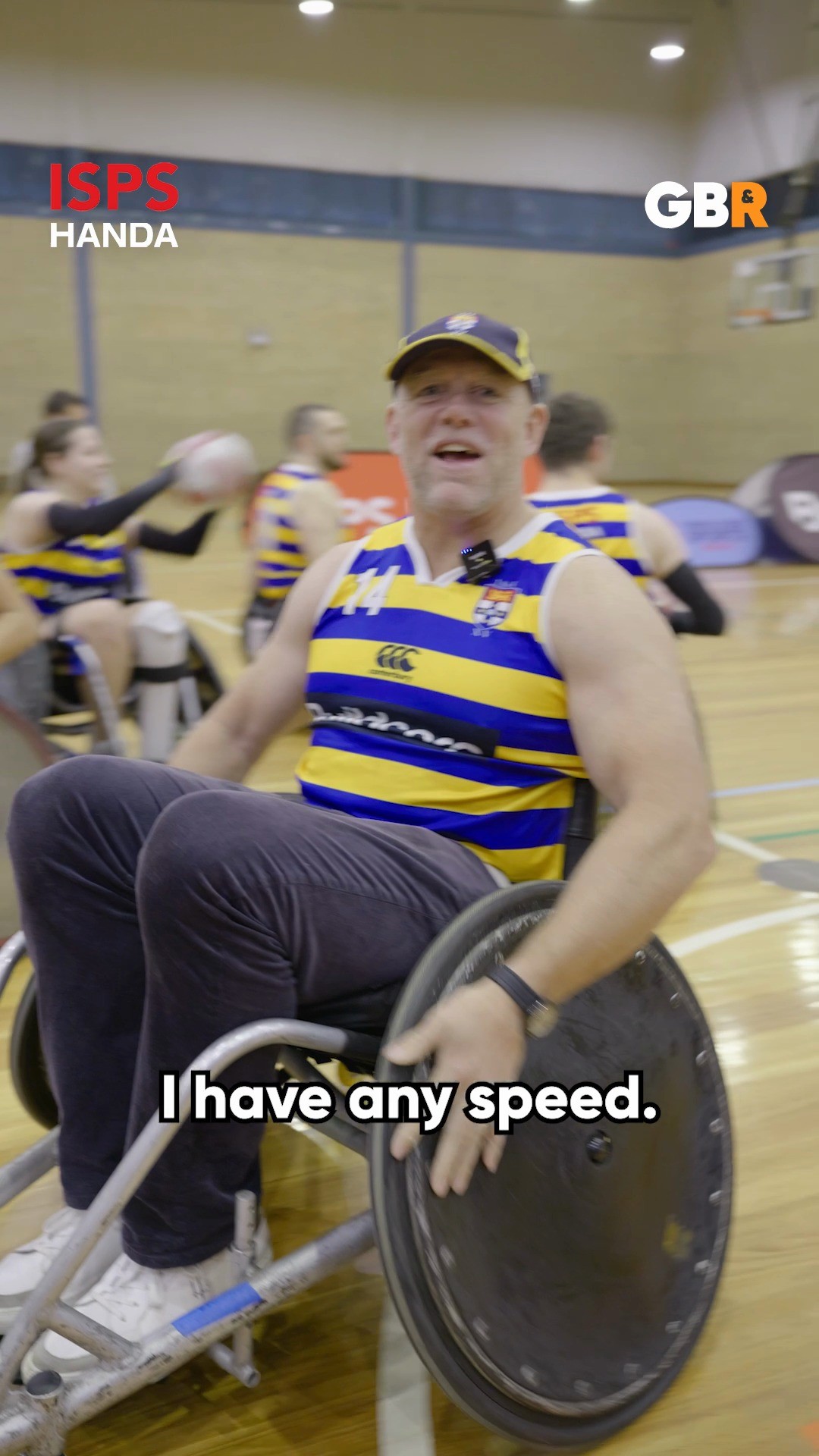 Instagram post by @isps_handa for The Good, The Bad & The Rugby. Caption reads: Has Tins' found his new sport? 🔥 

Brought to you....