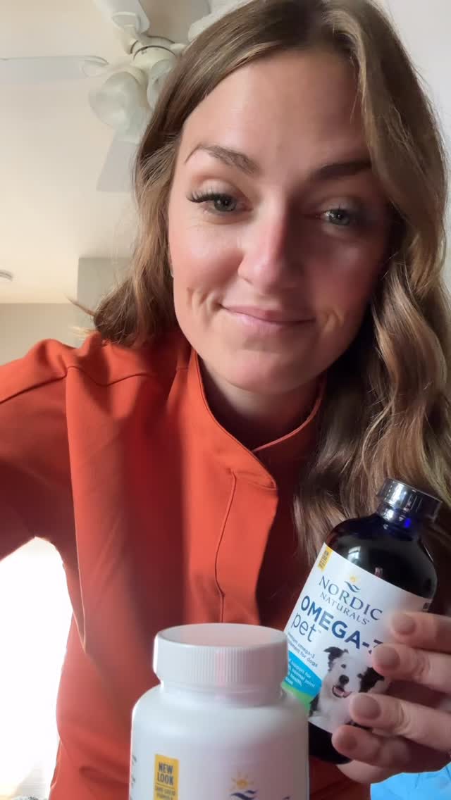 Instagram post by @drmollysays for Nordic Naturals. Caption reads: As a veterinarian, I emphasize the importance of....