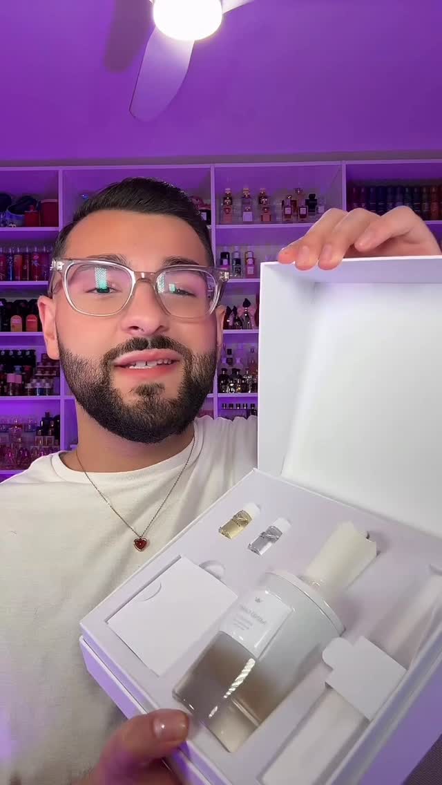 Instagram post by @paulreactss for Scentbird. Caption reads: So Neiman Marcus has a collaboration with....