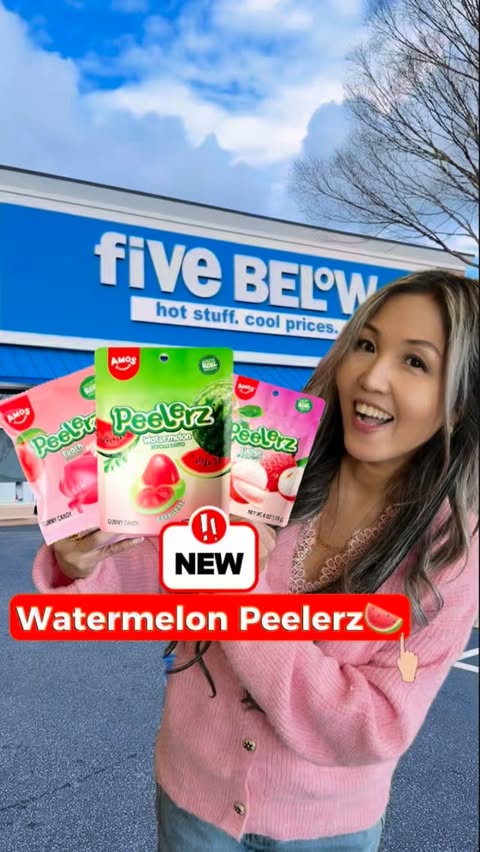 Instagram post by @linacapturelife for Amos Sweets. Caption reads: [...] THE LOVE THIS VALENTINE’S DAY 💕🍉🛒....