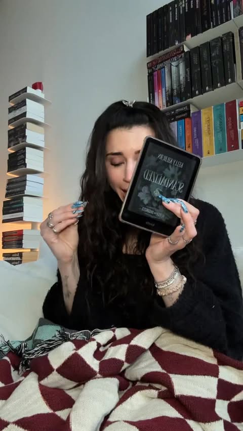 Instagram post by @hqn_shamelessromantics for Harlequin Books. Caption reads: [...] from Amazon, on my profile! @harlequinbooks....