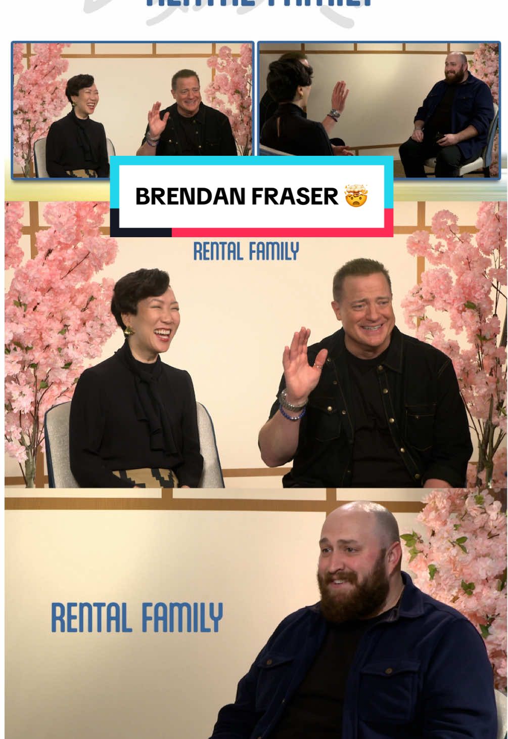 TikTok post by @bstarrcinema for Searchlight Pictures. Caption reads: OUT TODAY!! I had the absolute honor to sit down....