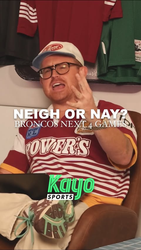Instagram post by @jamesbasilsmith for Kayo Sports. Caption reads: [...] live on @foxleague available on @kayosports....