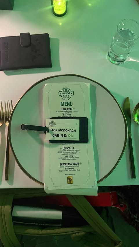 Instagram post by @jackkmcdonagh for HelloFresh US. Caption reads: a night with @hellofresh and @timeoutamerica....