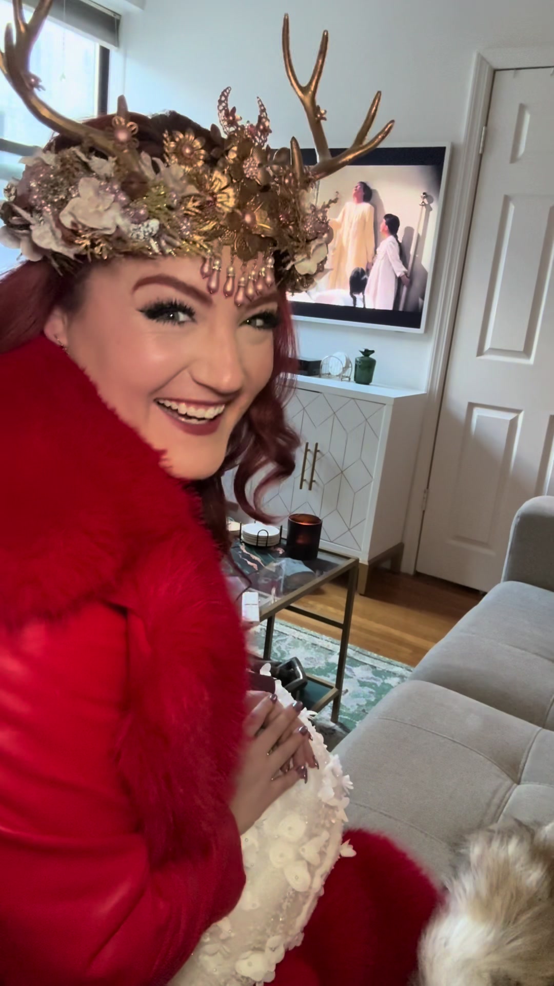 TikTok post by @tallglassofcline for Rodgers & Hammerstein. Caption reads: [...] 60th anniversary of the iconic @Rodgers &....