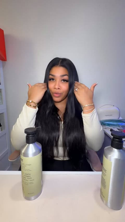 Instagram post by @queenz_shaii for AG Care. Caption reads: ✨ Hair reset, activated ✨ Just got the @agcare1989....