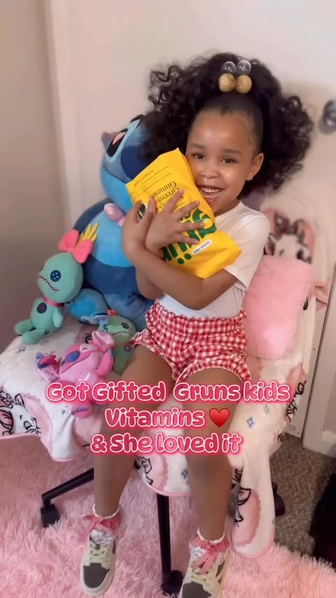 Instagram post by @lyricxliam for Grüns. Caption reads: [...] - @shein_kids Sneakers - @travisscott Grüns....