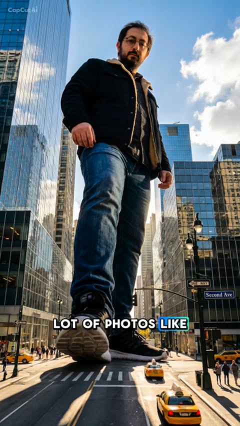 Instagram post by @h.yazar08 for CapCut. Caption reads: [...] everywhere, so I tried it myself using....