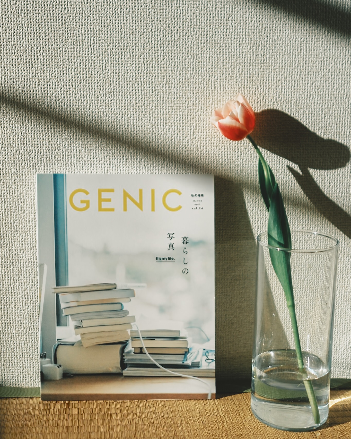 Instagram post by @shiho_kusano for Genic. Caption reads: .

本日発売の
GENIC vol.74  it's my life.....