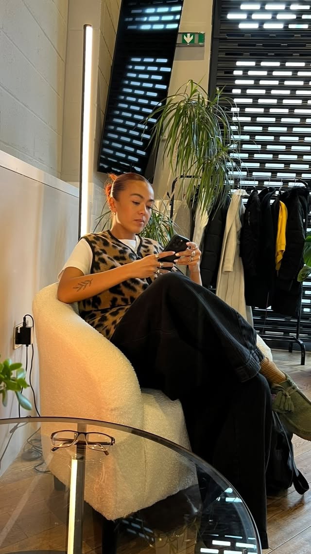 Instagram post by @whymarj for Tattoodo. Caption reads: Come get a new tattoo with me @tattoodo✨ AD.