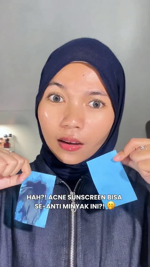 Instagram post by @sal.bils for Facerinna. Caption reads: [...] gampang minyakan wajib cobain ini! 👀....