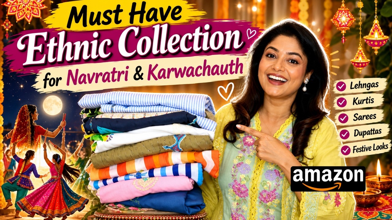YouTube post by @mitravaishali for My Haul Store. Caption reads: Must Have Ethnic Collection | Gorgeous Summer....