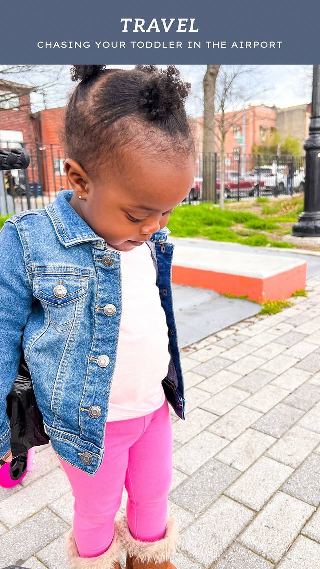 Instagram post by @tanaymichele for MiaMily. Caption reads: Could I use the stroller? Sure Is the....