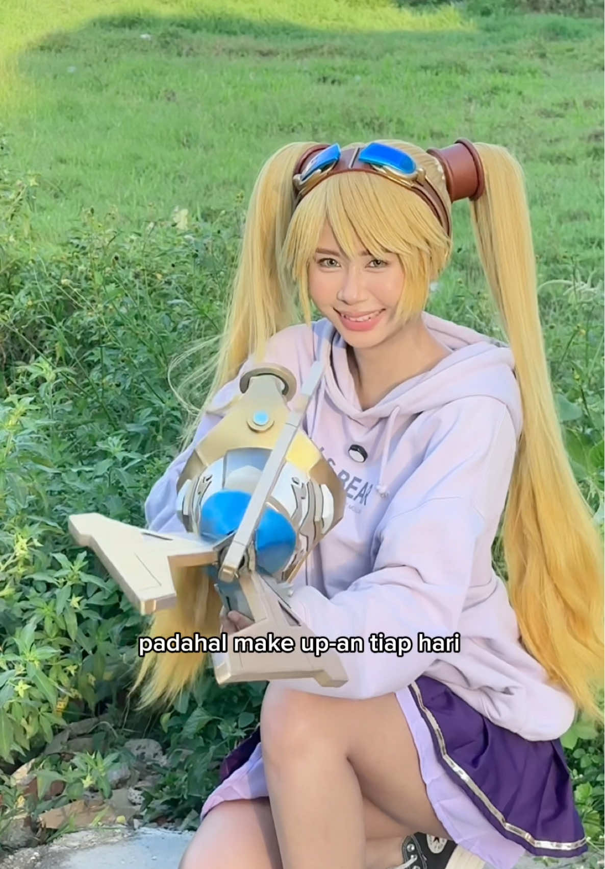 TikTok post by @rockliem for Clean & Clear. Caption reads: Bye Jerawat . 👹 @Kenvue Official Store .