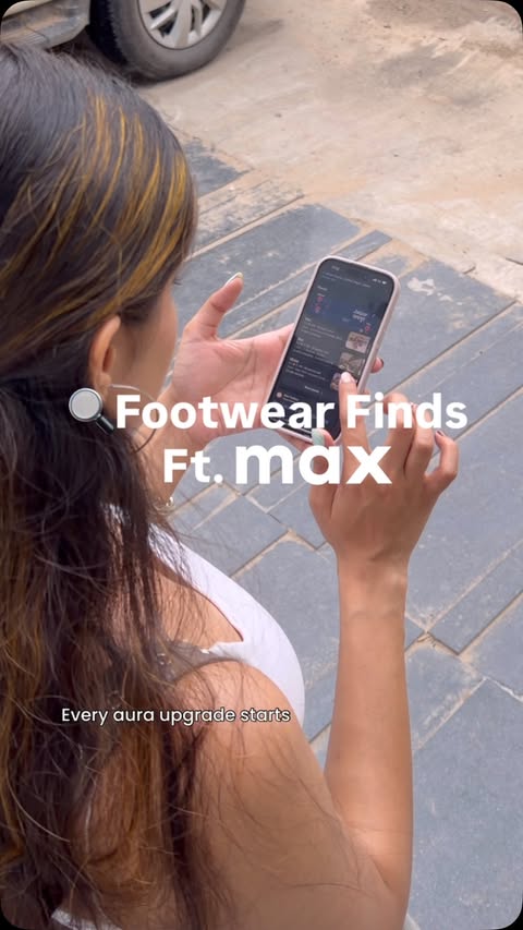 Instagram post by @8evina for Max Fashion. Caption reads: [...] style and vibe all at once with....
