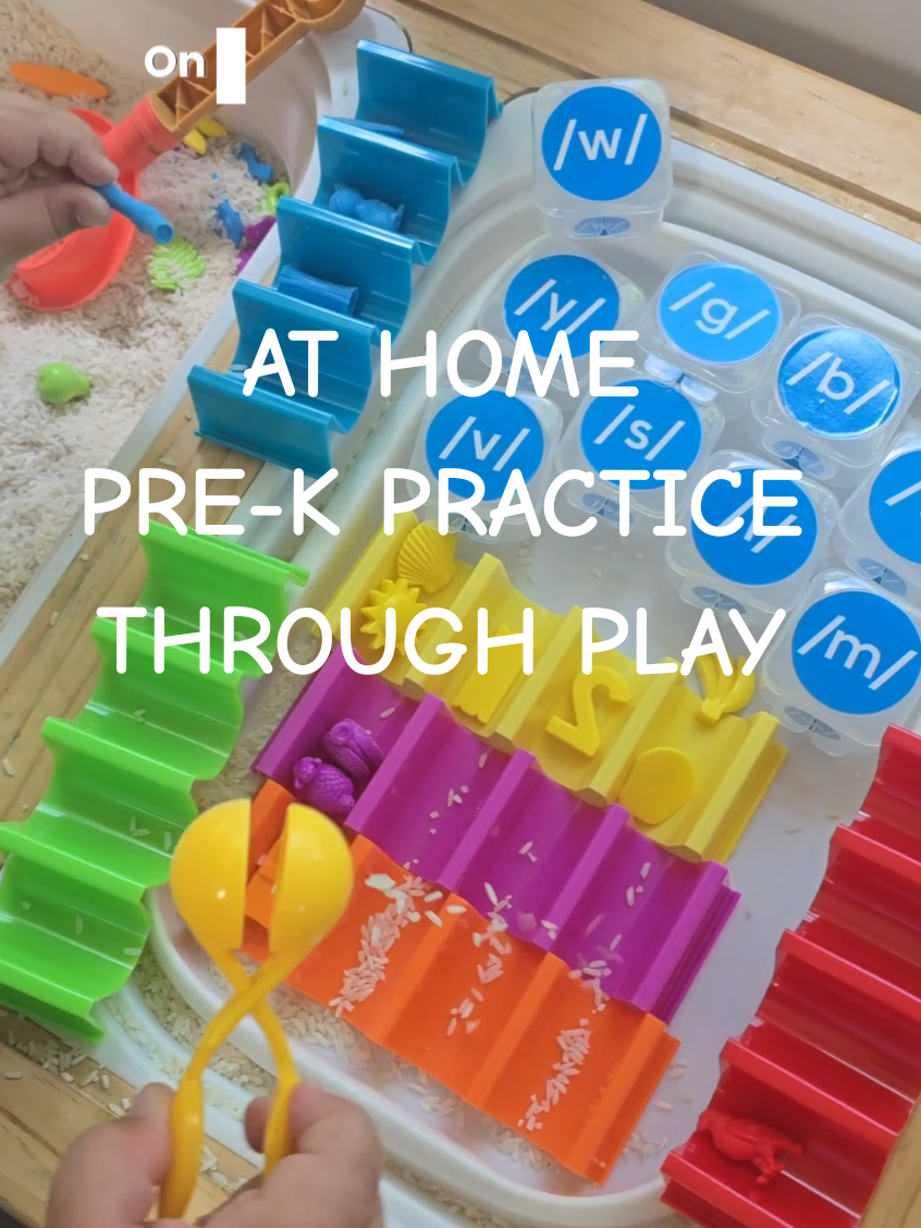 TikTok post by @happymommying for hand2mind. Caption reads: [...] easy preschool activities! 🙌 These....