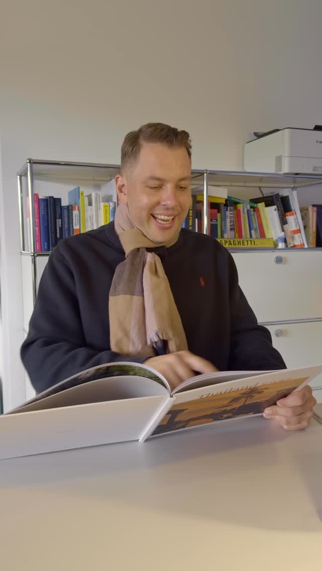 Instagram post by @papas_derpodcast for kartenmacherei. Caption reads: Manchmal merkt man erst im Rückblick, wie schnell....