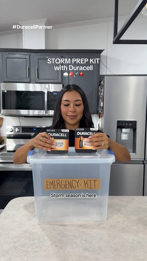 Instagram post by @itsjess.guevara for Duracell. Caption reads: #DuracellPartner Storm season is here! I’m [...].