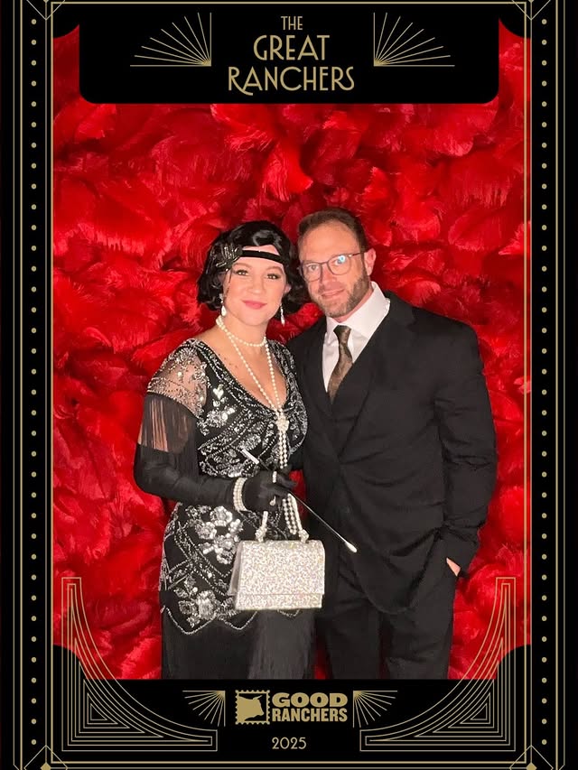 Instagram post by @dbusby for Good Ranchers. Caption reads: It was a 💃🏼Great Good Ranchers Christmas 🎄 Love....