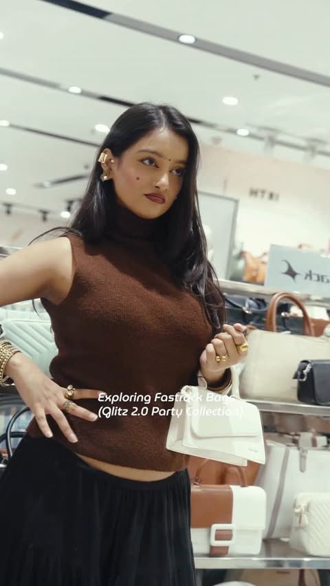 Instagram post by @kratikathakurr for Lifestyle Stores. Caption reads: [...] Glitz Party 2.0 collection at....