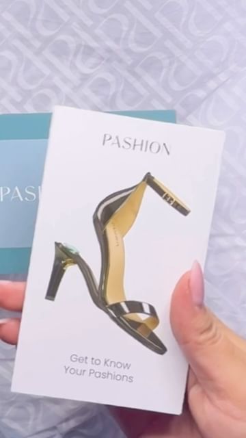 Instagram post by @pauriany for Pashion Footwear. Caption reads: A little ASMR with @pashionfootwear....