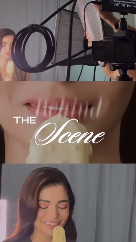 Instagram post by @gwendolynefourniol for Magnum Ice Cream. Caption reads: A dream come true 🤍 Thankful for the opportunity....