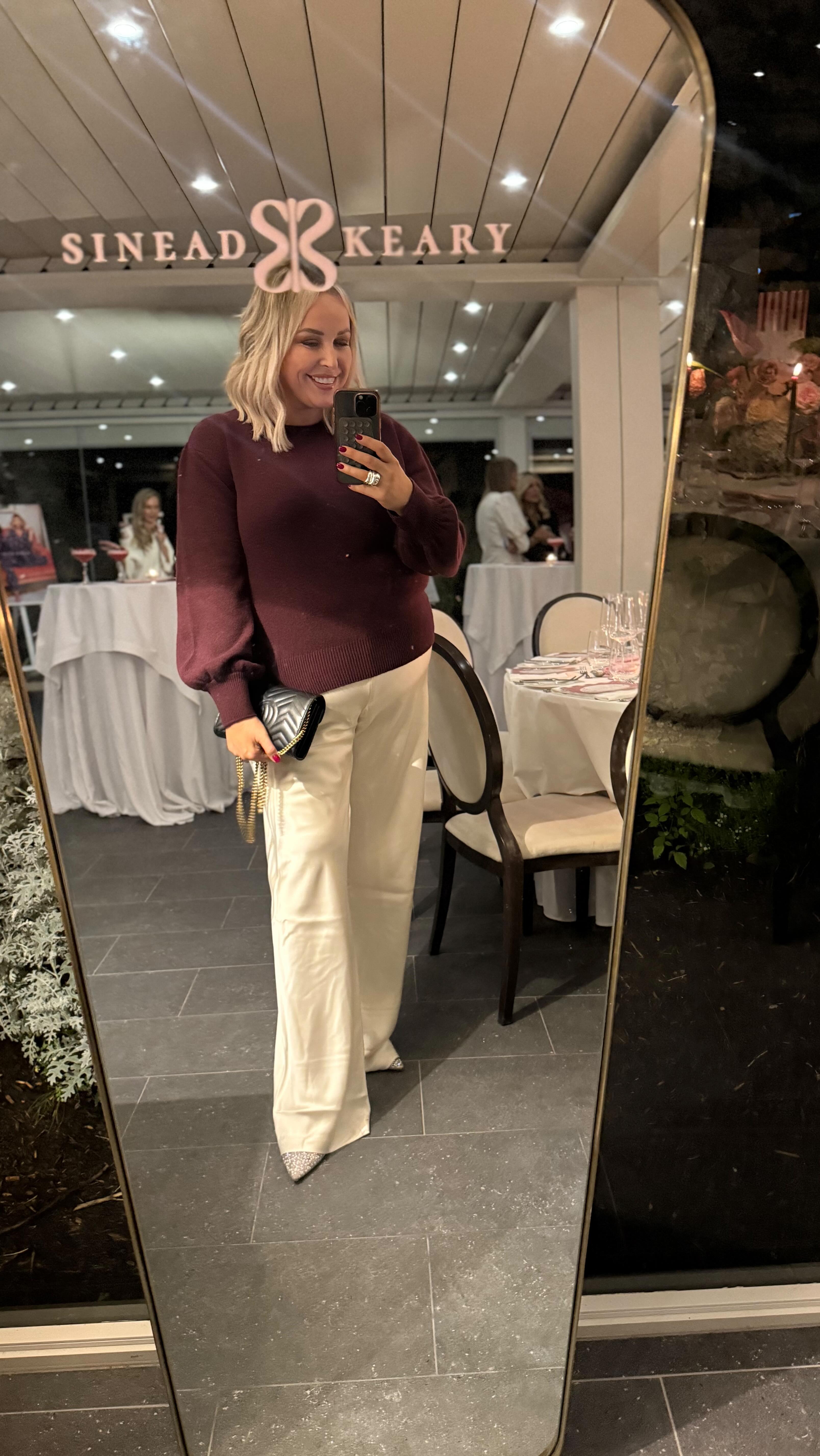 Instagram post by @sineadscurvystyle for Sinead Keary. Caption reads: Celebrating the wonderful @sineadkearythelabel in....