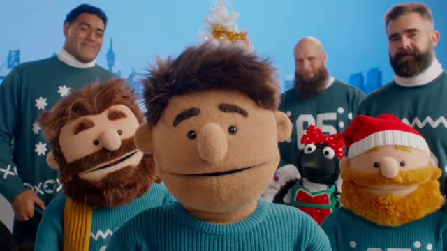 Instagram post by @lanejohnson65 for Apple Music. Caption reads: The Philly Specials are back spreading holiday....