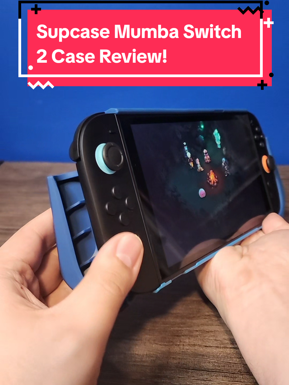 TikTok post by @dmcpcrt for Supcase. Caption reads: [...] Definitely checks most boxes for me!....