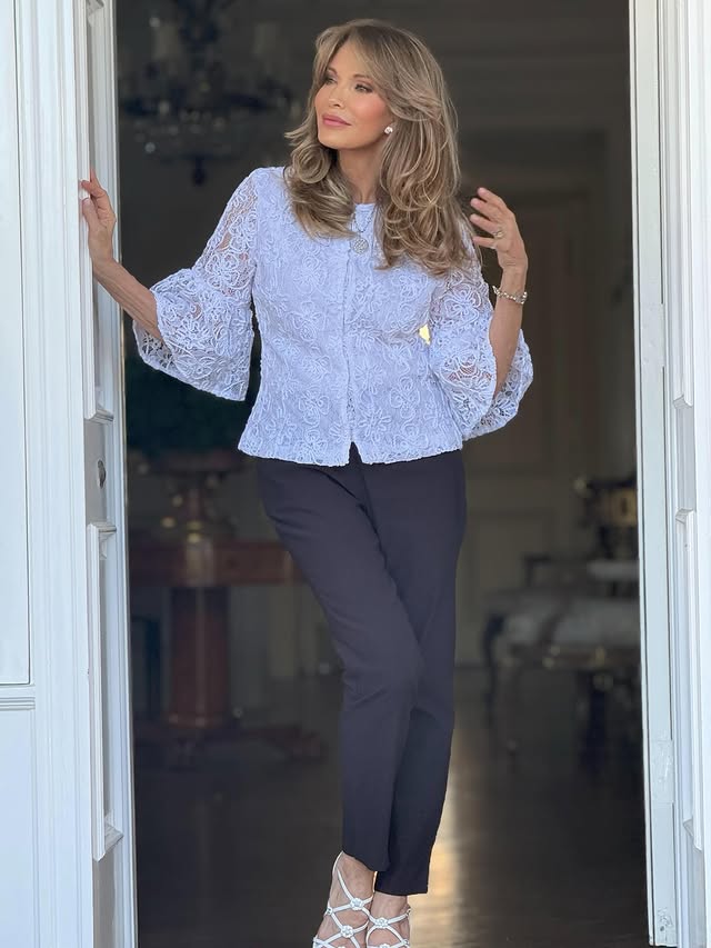 Instagram post by @realjaclynsmith for HSN. Caption reads: @realjaclynsmith is back at HSN today with her....