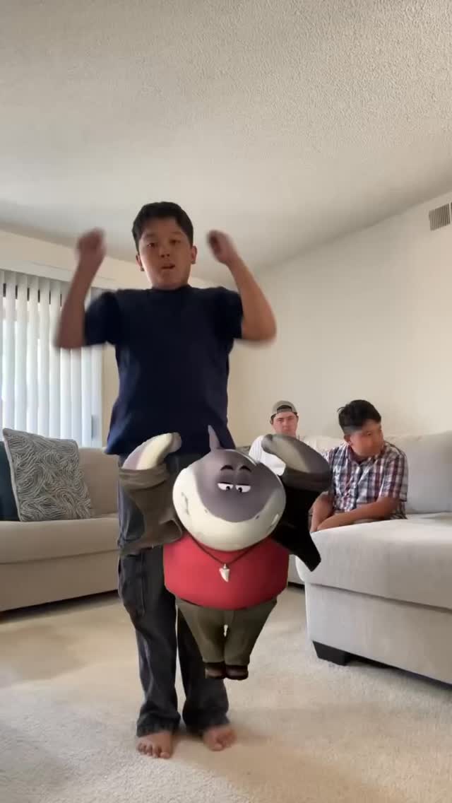 Instagram post by @thatsthekids for DreamWorks. Caption reads: [...] 2 in theaters Aug 1! #TheBadGuys2....