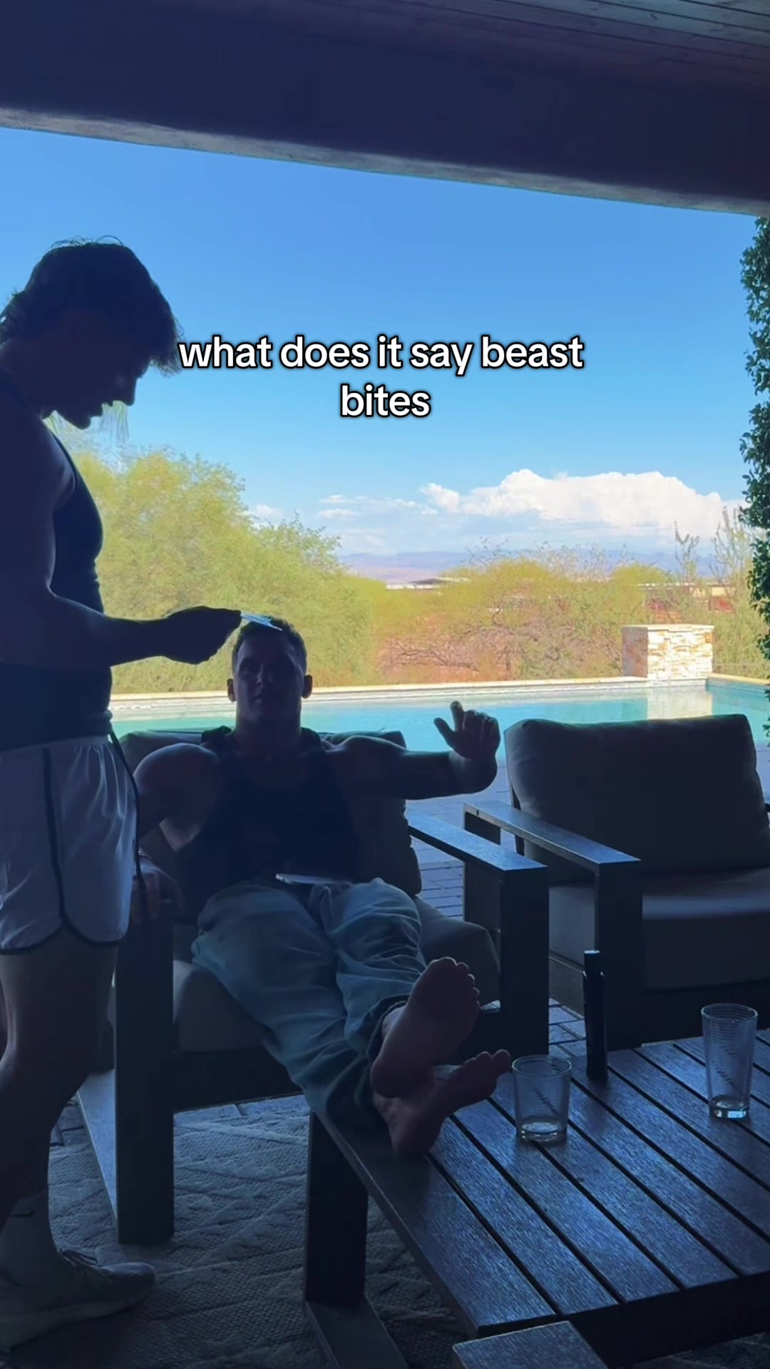 TikTok post by @adamjaxon_ for Beast Bites. Caption reads: Sleep gummies valerian root @Beast Bites....