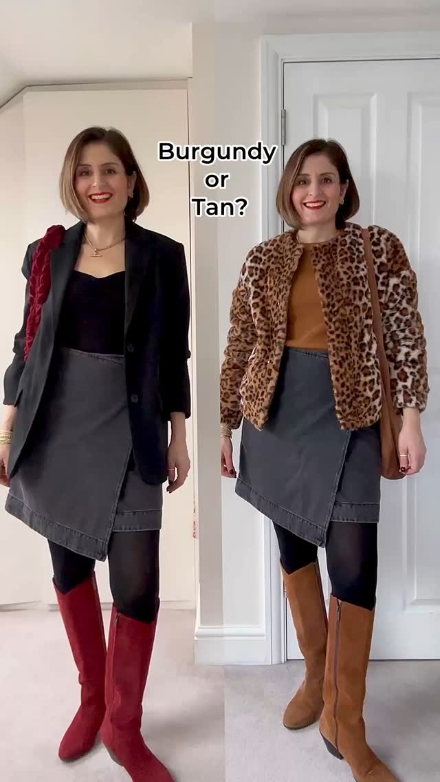 Instagram post by @thatgirlwiththebob for DuoBoots. Caption reads: [...] if it’s a touch long 😂 Boots both @duoboots....